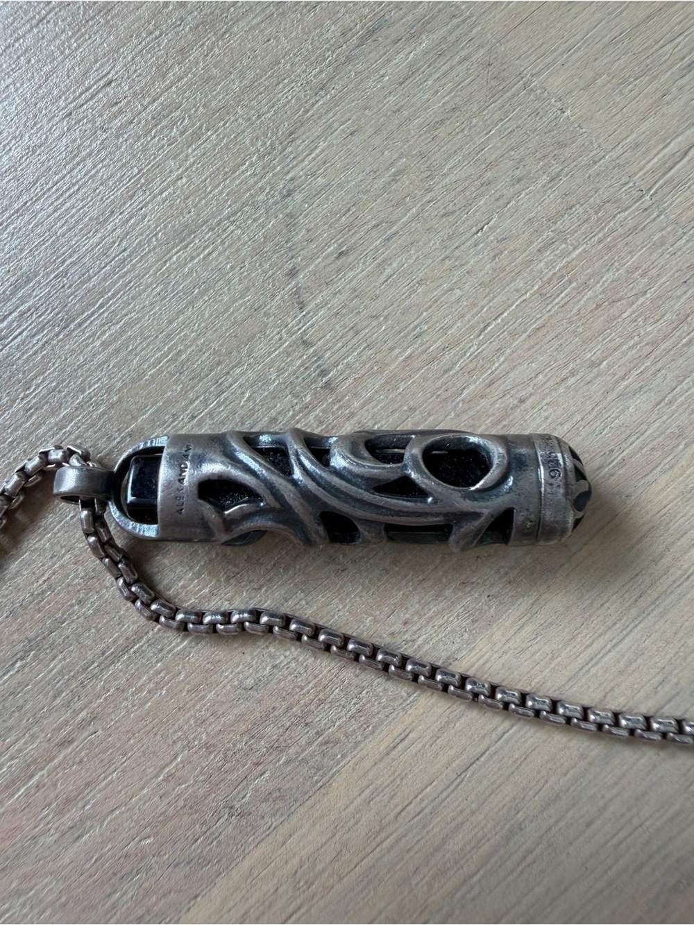 Alex and Ani Silver 925 Box Chain Necklace - Picture 4 of 7